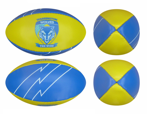 Picture of Branded Rubber Mini Rugby Ball