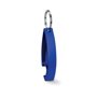 Alu bottle opener keyring blue