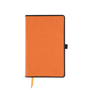 Border notebook orange