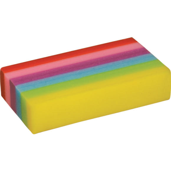 rainbow rubber