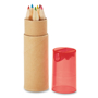 pencil tube red