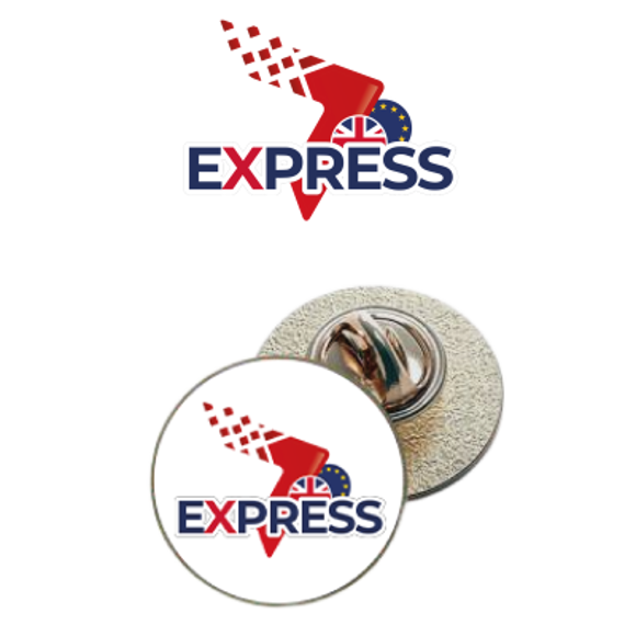 express pin badge