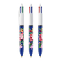bic 4 colour blue and white