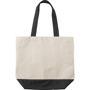 Picture of COLOURED BASE & HANDLE COTTON  SHOPPER