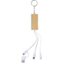 Picture of BAMBOO CHARGER AND KEYCHAIN