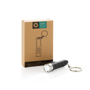 Picture of GLOBIX RCS RECYCLED PLASTIC USB RE-CHARGEABLE KEYCHAIN TORCH