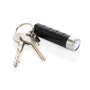 Picture of GLOBIX RCS RECYCLED PLASTIC USB RE-CHARGEABLE KEYCHAIN TORCH