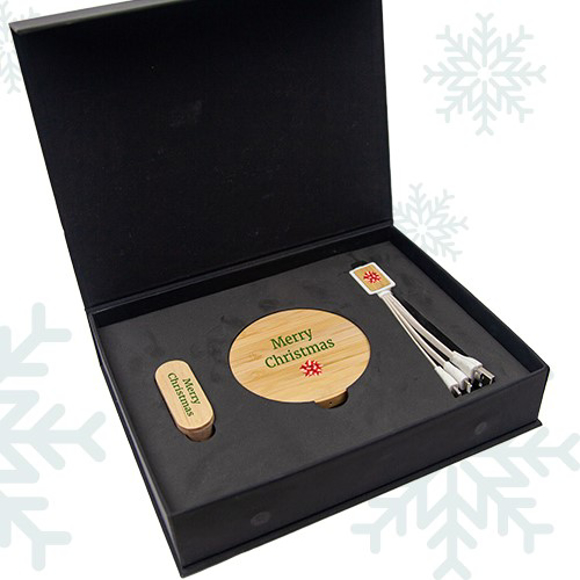 Picture of WOODEN SLIM XL GIFT SET