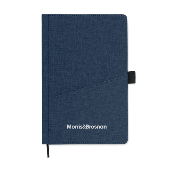 Picture of A5  PHONE POCKET NOTEBOOK WITH RECYCLED PAPER