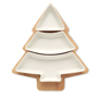 Picture of TREE SHAPED BAMBOO SERVING PLATTER