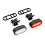 Picture of LUMINO RCS RECYCLED PLASTIC USB RECHARGEABLE BIKE LIGHT SET