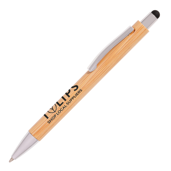 Picture of TRAVIS BAMBOO STYLUS BALL PEN