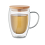 Picture of TIROL GLASS MUG WITH BAMBOO LID