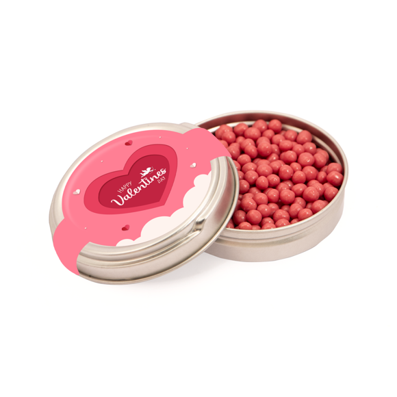 Picture of CAVIAR TIN - RUBY CHOCOLATE PEARLS