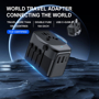 Picture of POWER PRO TRAVEL ADAPTER - RECYCLED PLASTIC