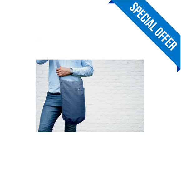 Picture of Canvas Cross Body Shopper Bag