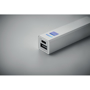Picture of Power bank 2600 mAh in recycled aluminium case.
