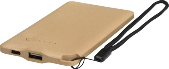 Picture of Eco 4000 mAh power bank - Natural