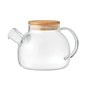 Picture of Glass Teapot with Bamboo Lid