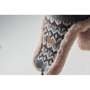 Picture of Knitted beanie with ear flaps and pompom