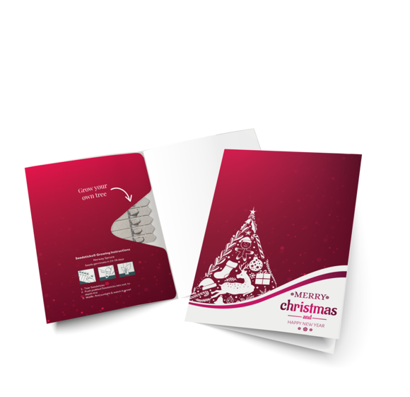 Picture of Christmas Seedsticks® Greeting Cards