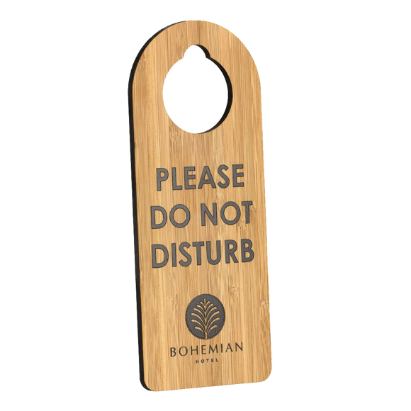Picture of Bamboo Arch Door Hanger Sign