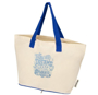 Picture of Sierra 140 g/m² GRS recycled foldable cotton tote bag 7L