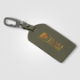 Picture of Malmö Recycled Metal Carabiner Luggage Tag - 6.5 x 17.5 cm