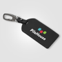 Picture of Malmö Recycled Metal Carabiner Luggage Tag - 6.5 x 17.5 cm