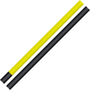 Picture of RFX™ 40 cm reflective PVC band for pets - Neon yellow