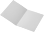 Picture of Herald A5 greeting card - White