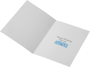 Picture of Herald A5 greeting card - White