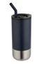 Picture of Grayson 480 ml RCS recycled insulated tumbler with straw