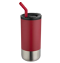 Picture of Grayson 480 ml RCS recycled insulated tumbler with straw