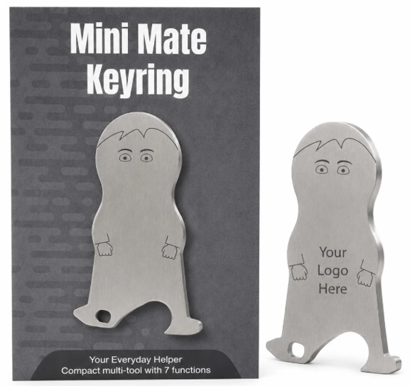 Picture of Mini Mate Keyring with Personalised Card