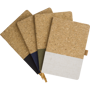 Picture of The Trevor  Cork and cotton notebook (approx. A5)