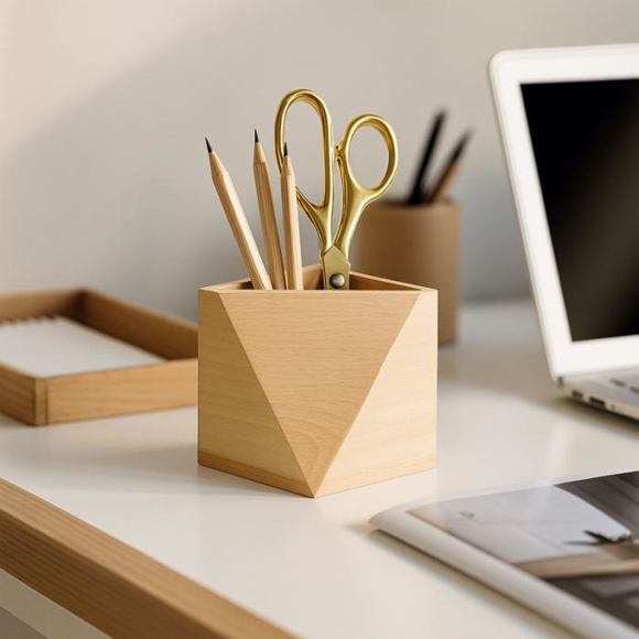 Picture of Citizen Green Hexawood pen holder