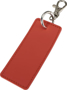 Picture of Resi plus GRS recycled Rectangle charm keychain