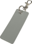 Picture of Resi plus GRS recycled Rectangle charm keychain